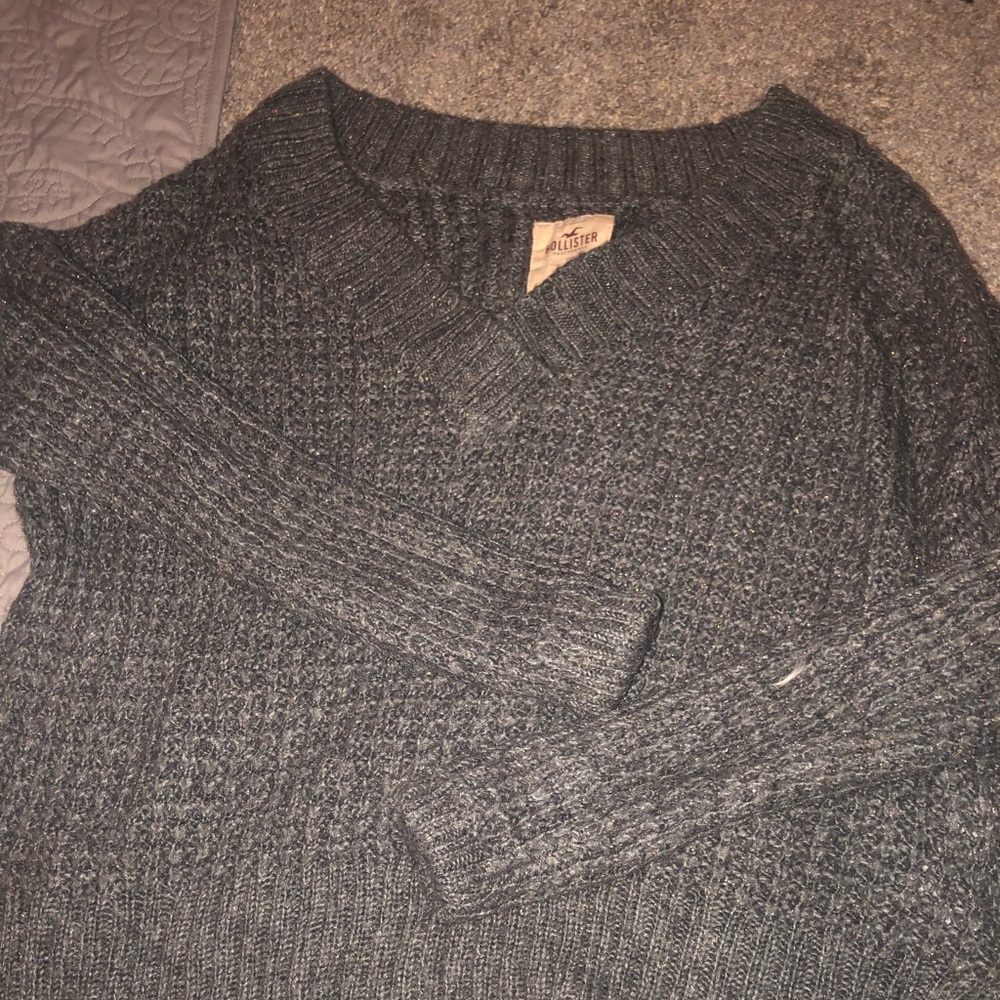 Oversized Grey knit sweater